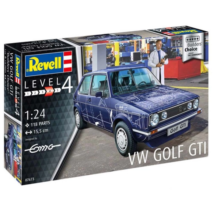 Revell VW Golf Gti Builders Choice Model Seti 67673