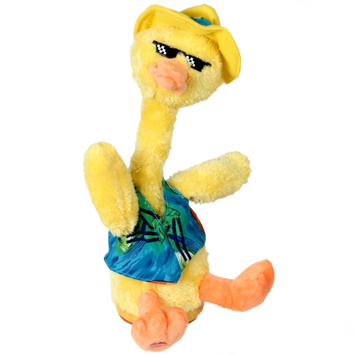 Dans Eden Neşeli Peluş Çapkın Ördek