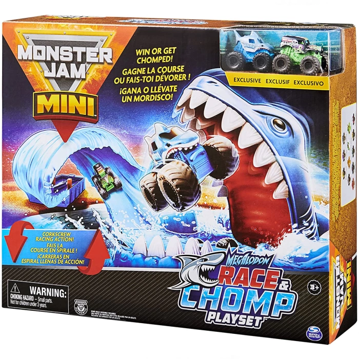 Monster Jam Mini Megalodon Yarış Seti 6060718
