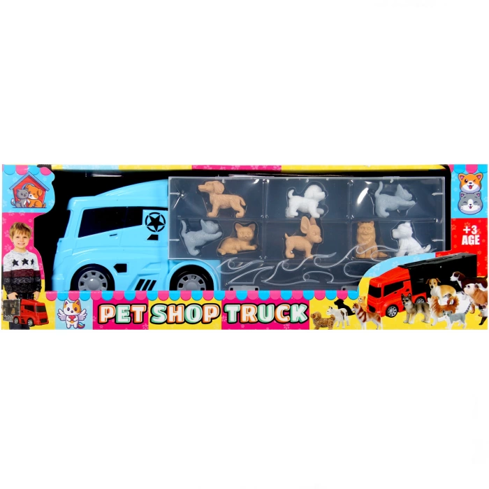 Pet Shop Aksesuarlı Tır Taşıyıcı