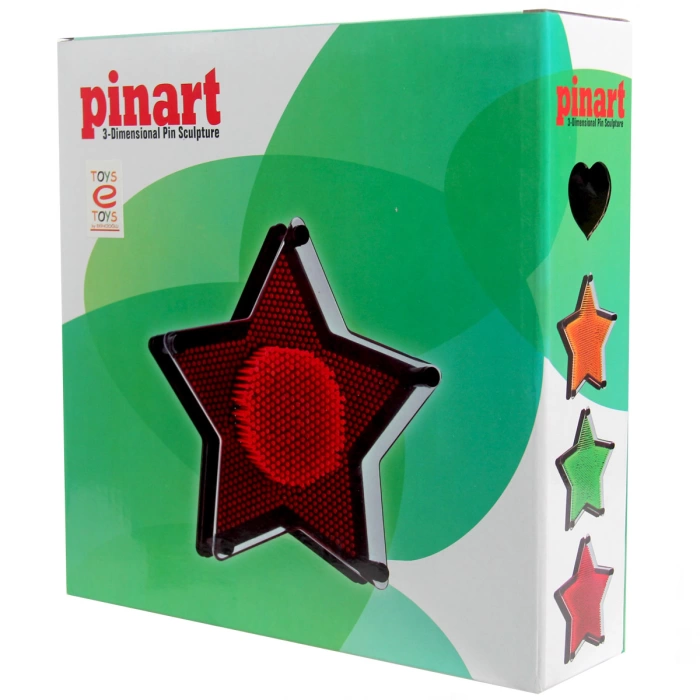 Pinart 3D Yıldız Çivili Tablo 22 cm