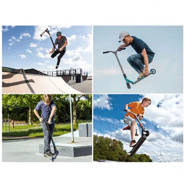 Pro Stunt 2 Tekerlekli Metal Scooter