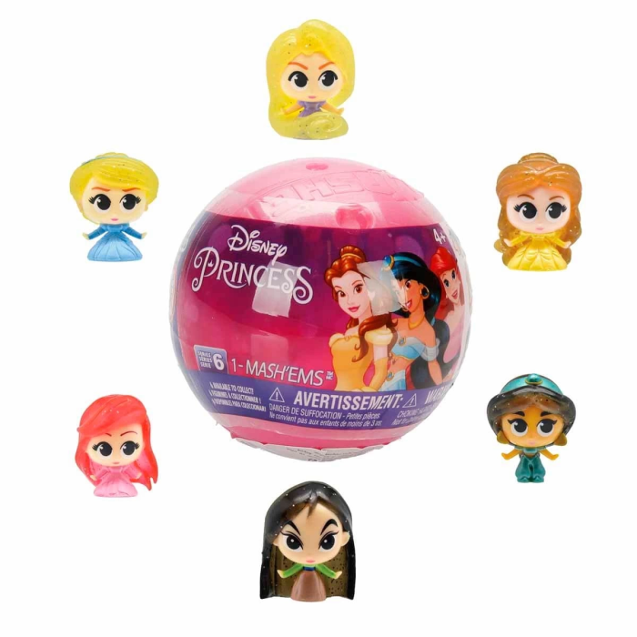 Basic Fun Disney Princess Mashems Figürleri, 57% OFF