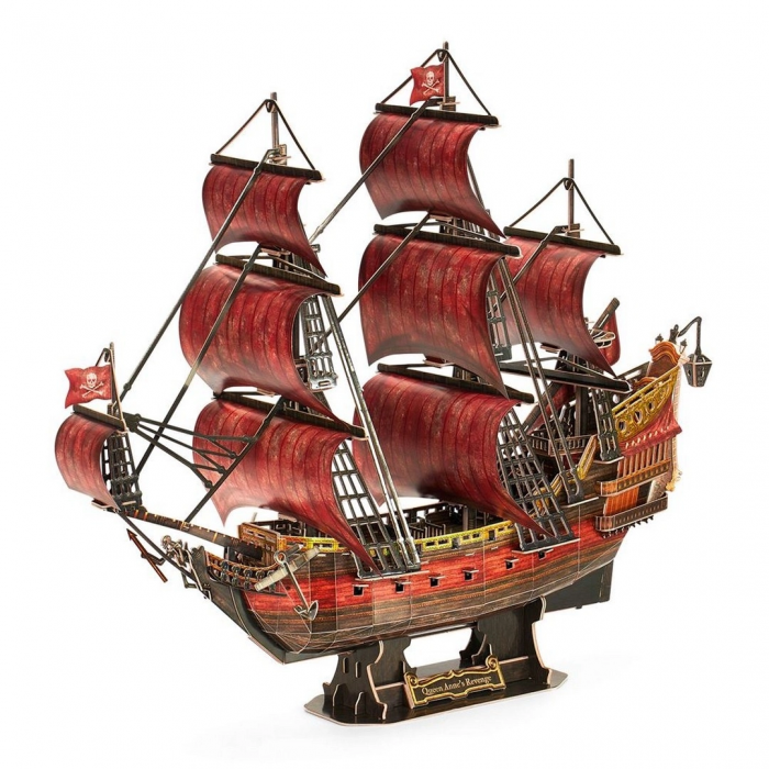 QUEEN'S HENNA 3色　8個セット Queen Anne's Revenge Gemisi 3D Puzzle