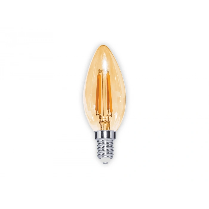 Cata E14 Duy 4 Watt 320 Lümen Amber Işık C35 Rustik Led Ampul