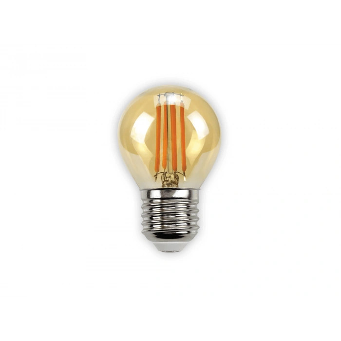 Cata E27 Duy 4 Watt 310 Lümen Amber Işık G45 Rustik Led Ampul
