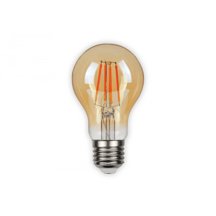 Cata E27 Duy 4 Watt 320 Lümen Amber Işık A60 Rustik Led Ampul