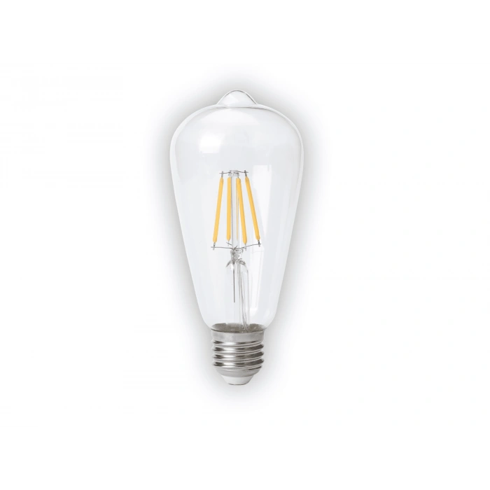 Cata E27 Duy 8 Watt 1000 Lümen 6400K Beyaz Işık ST64 Rustik Led Ampul