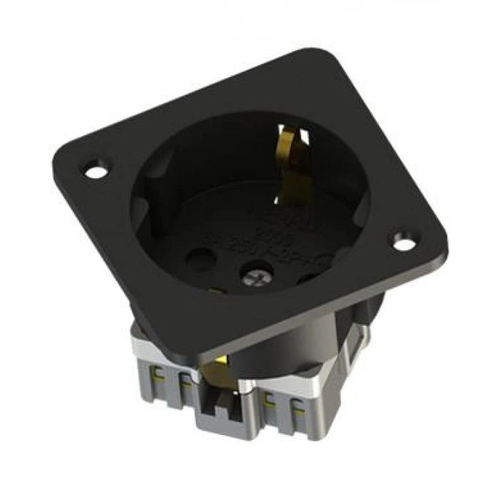 Nead Siyah 1x16 Amper Makine Ve Pano Priz