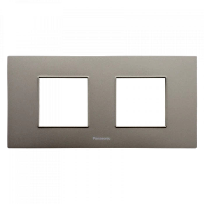 Panasonic Thea Slenda 2X2M Antrasit Çerçeve