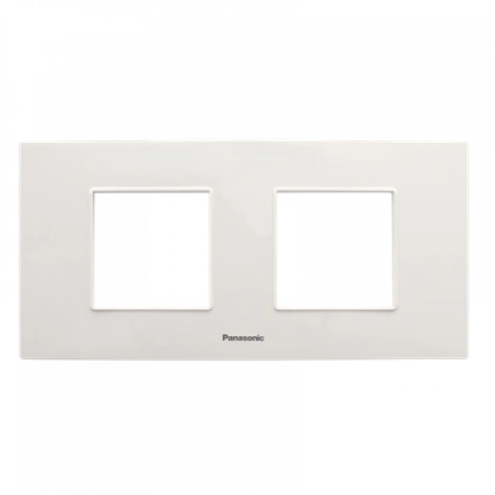 Panasonic Thea Slenda 2X2M Opak Beyaz Çerçeve