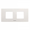 Panasonic Thea Slenda 2X2M Opak Beyaz Çerçeve