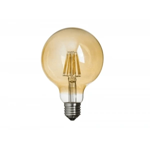 Cata E27 Duy 6 Watt 400 Lümen Amber Işık G95 Rustik Led Ampul