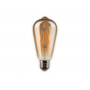 Cata E27 Duy 6 Watt 450 Lümen Amber Işık ST64 Dimmerli Rustik Led Ampul