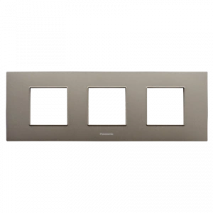 Panasonic Thea Slenda 3X2M Antrasit Üçlü Çerçeve