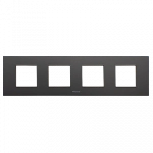 Panasonic Thea Slenda 4X2M Füme Dörtlü Çerçeve