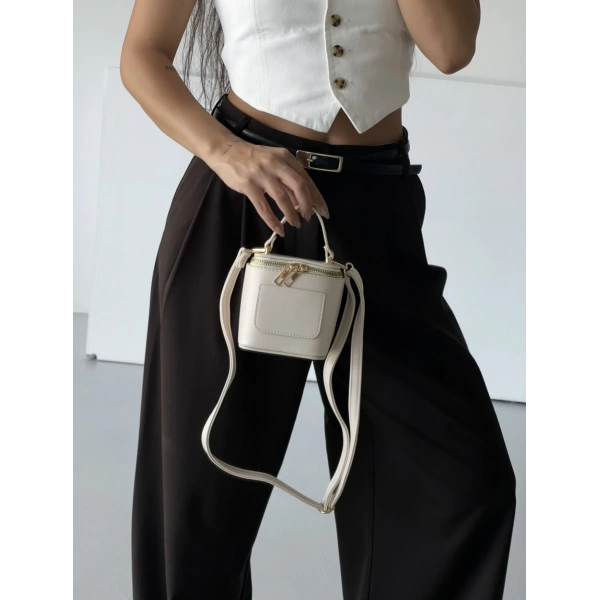 ALESSİA MODEL BEYAZ ÇANTA