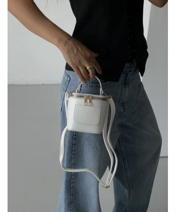 ALESSİA MODEL BEYAZ ÇANTA