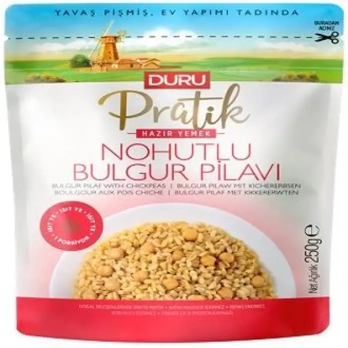 Duru Pratik Nohutlu Bulgur Pilav 250 Gr