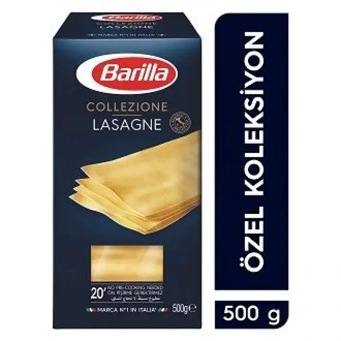 Barilla Lazanya  Sade Makarna 500 G