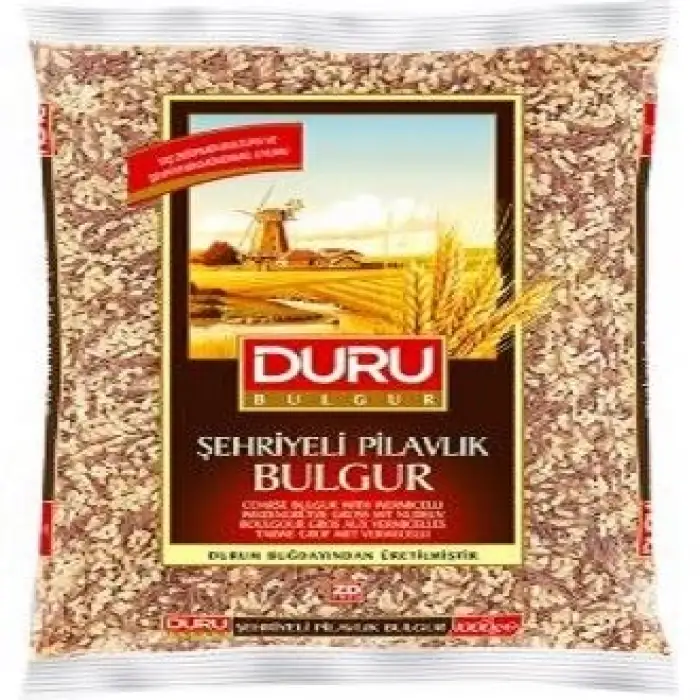 Duru Tel Şehriyeli Pilavlık Bulgur 1 KG