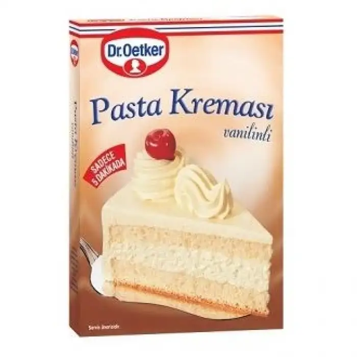 Dr.Oetker Pasta Kreması Vanilinli 130 G