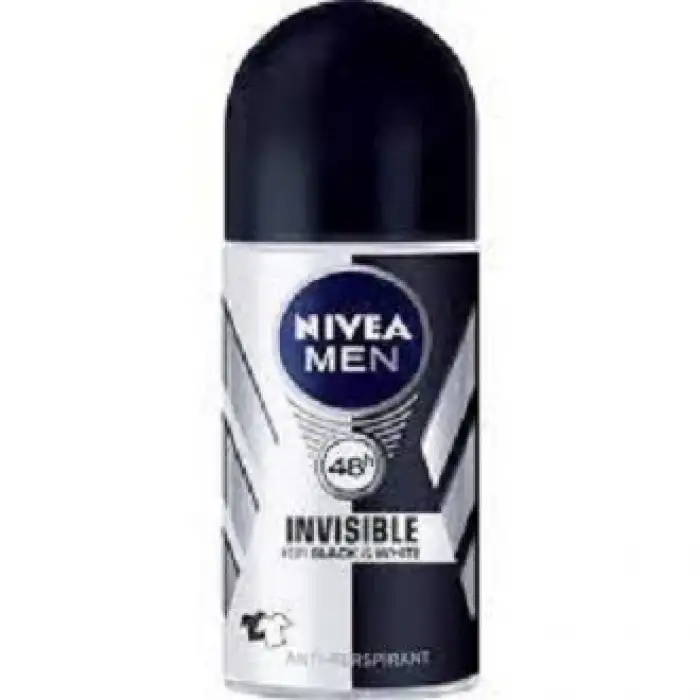 Nivea Deo Roll-On Invisible Black&White Power Erkek 50 ml