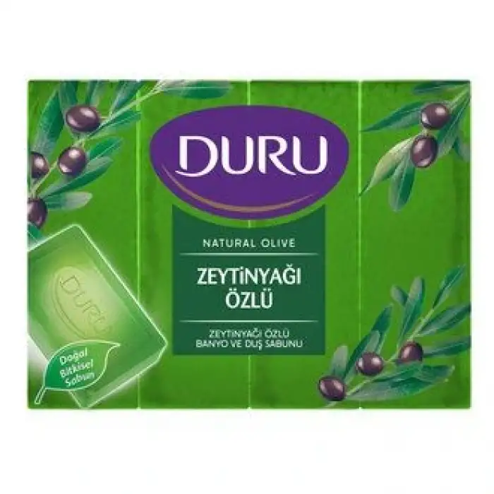 Duru Natural Olive Zeytinyağı Özlü Duş Sabunu 4x150 g