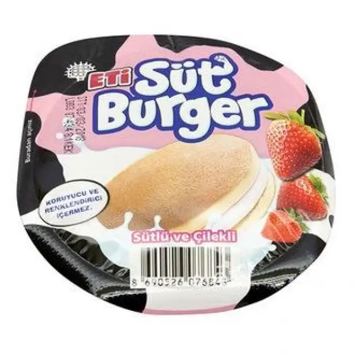 Eti Süt Burger Çilekli 35 Gr
