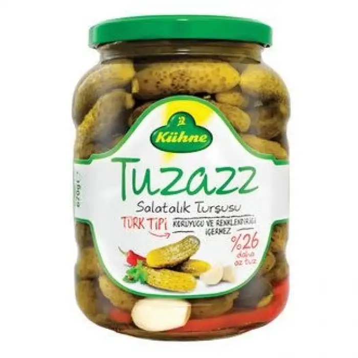 Kühne Az Tuzlu Kornişon Turşu 670 Gr