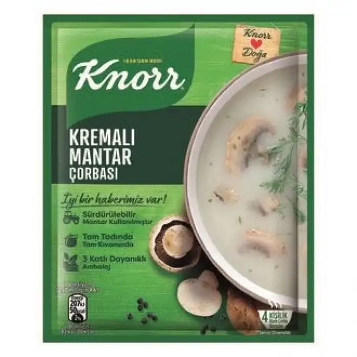 Knorr Kremalı Mantar Çorbası 63 Gr