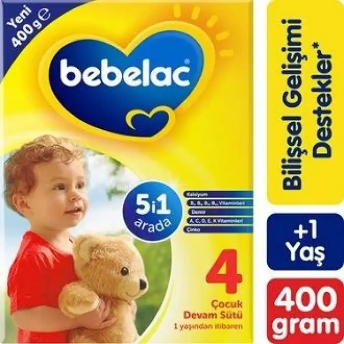 Bebelac 4 Devam Sütü 400gr