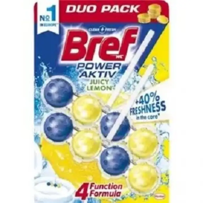 Bref Power Aktif limon Duo Pack 2x50 Gr