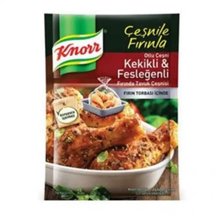 Knorr Fırında Tavuk Çeşnisi Fesleğenli Kekikli 32 Gr
