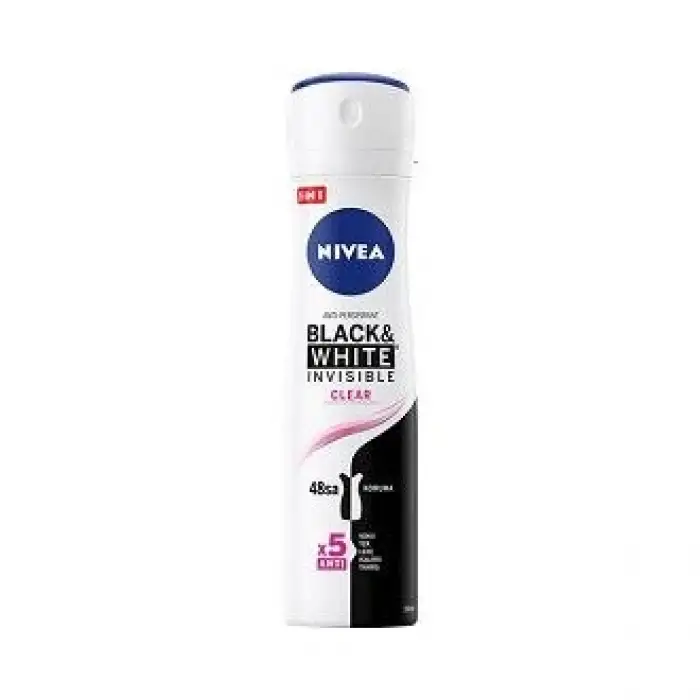 Nivea Deo Sprey İnvisible Black&White Clear Kadın 150 ml