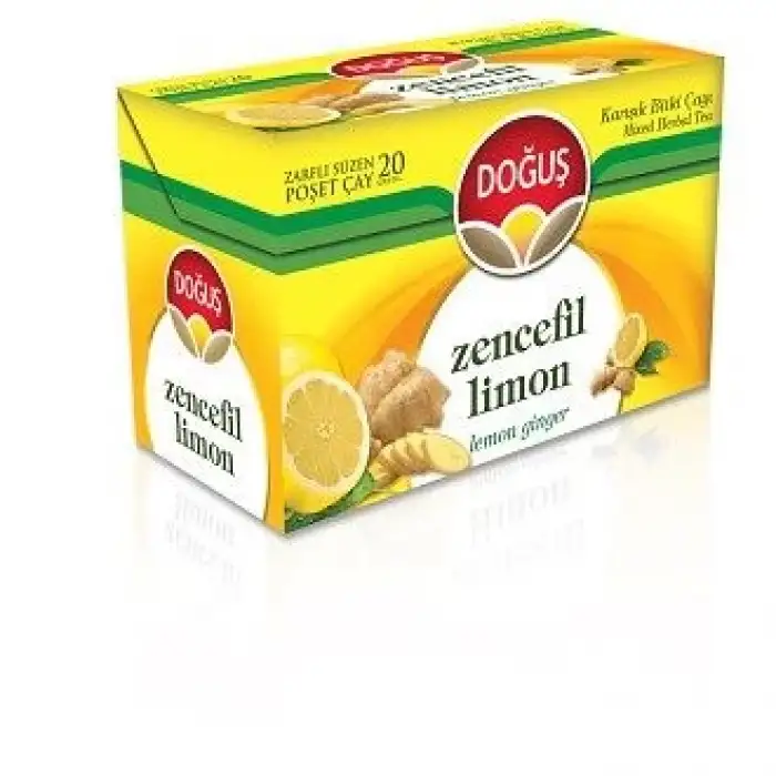 Doğuş Bitki Çayı Zencefil Limon  20 Li