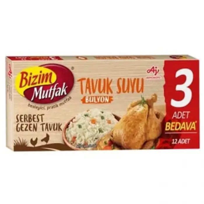 Bizim Mutfak Tavuk Suyu Bulyon Gezen 12 Adet