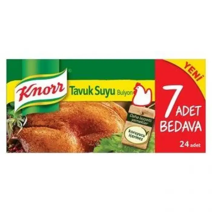 Knorr Tablet Bulyon Tavuk 240 Gr