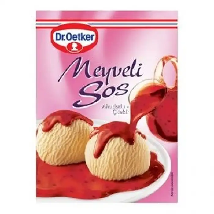 Dr.Oetker Meyveli Sos 80 Gr