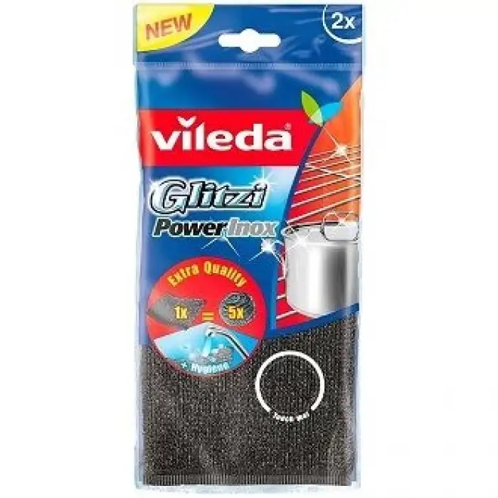 Vileda Glitzi Power Pad Inox 2li Paket