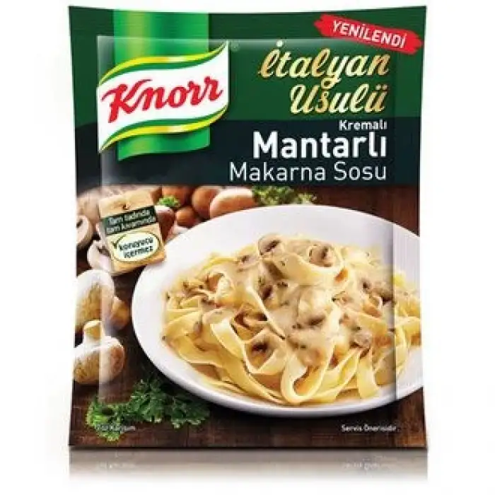 Knorr Makarna Sosu Kremalı Türüf Mantarlı 52 G