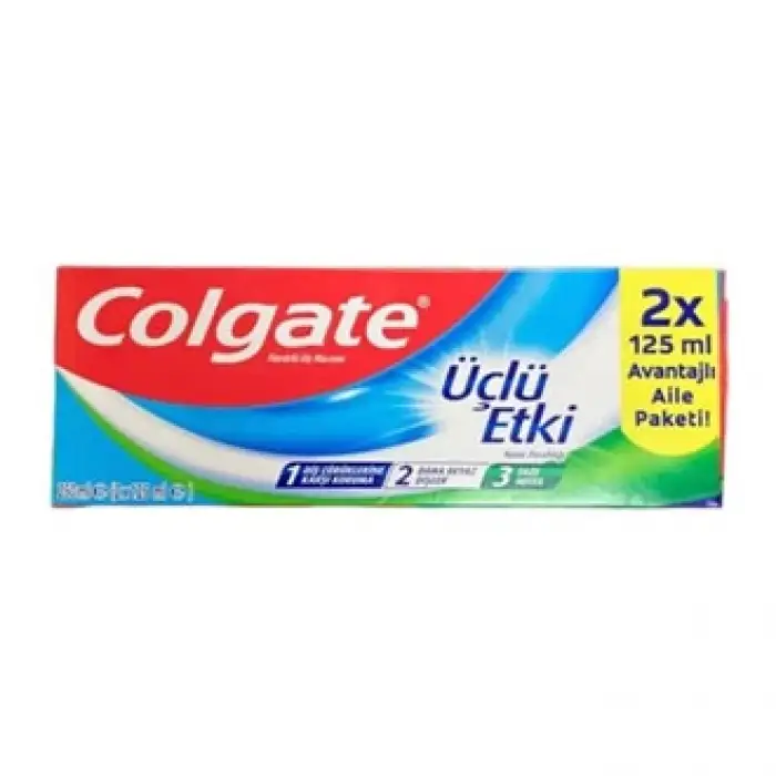 Colgate 3 Lü Etki 125+125 Ml