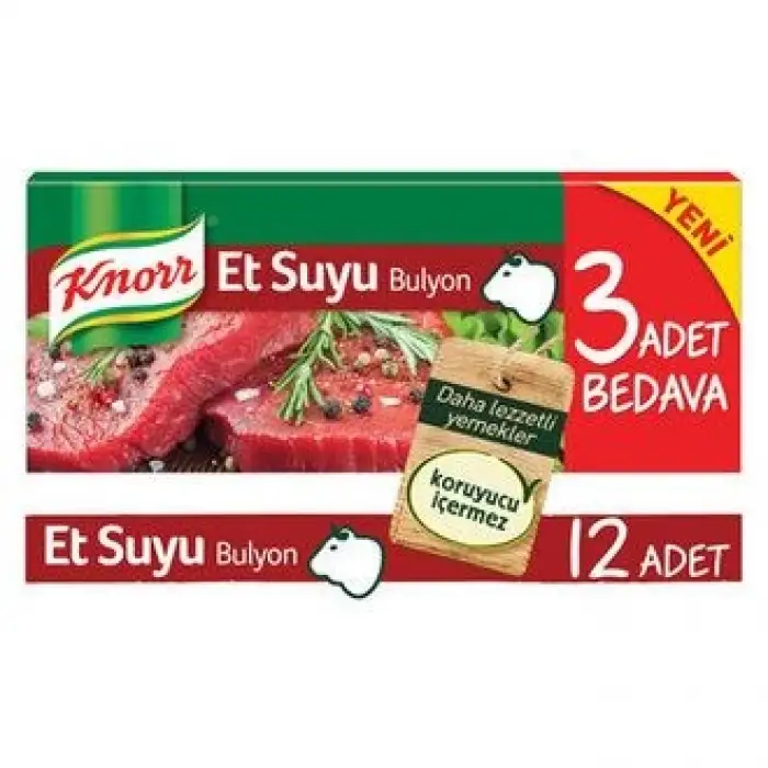 Knorr Et Suyu Bulyon 12Li 120 Gr