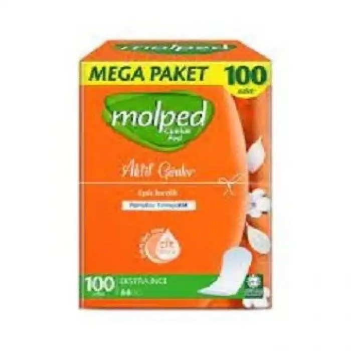 Molped Günlük Ped Aktif Günler 100 Lü