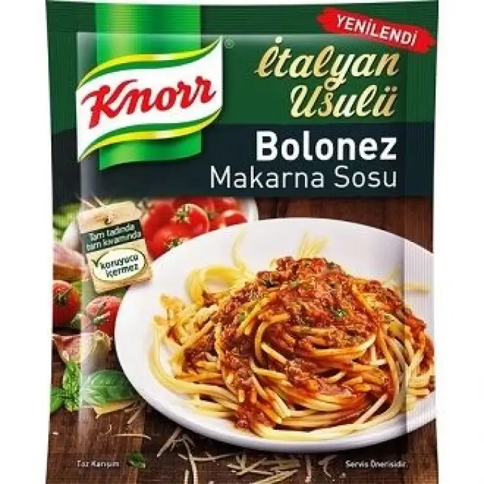 Knorr Makarna Sos Spagetti Bolonez 45 Gr