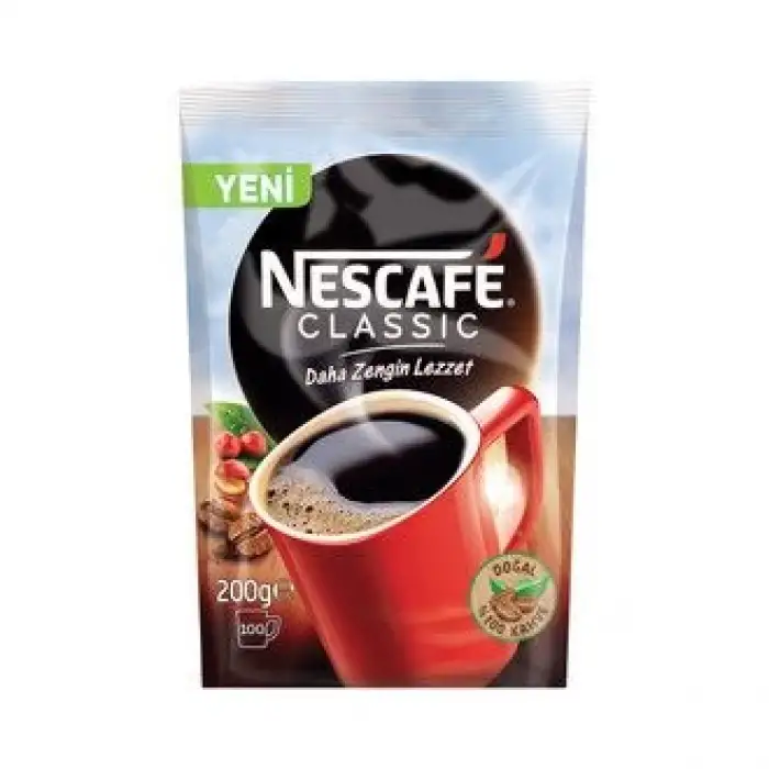 Nescafe Classic Ekonomik Paket 200 Gr