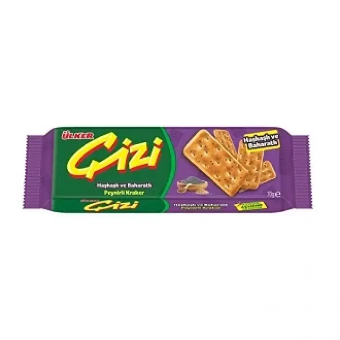 Ülker Çizi Kraker Haşhaş Baharat 70 Gr
