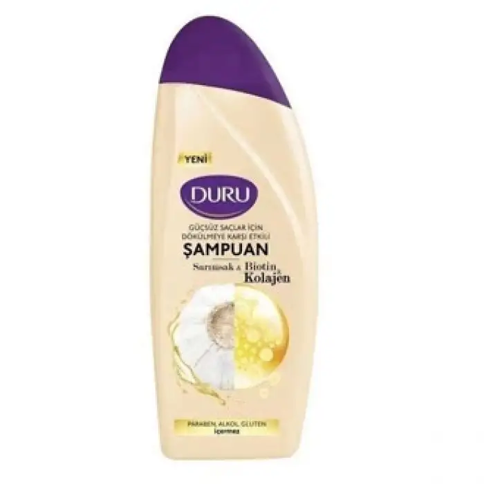 Duru Şampuan Sarımsak & Biotin Kolojen 500 Ml