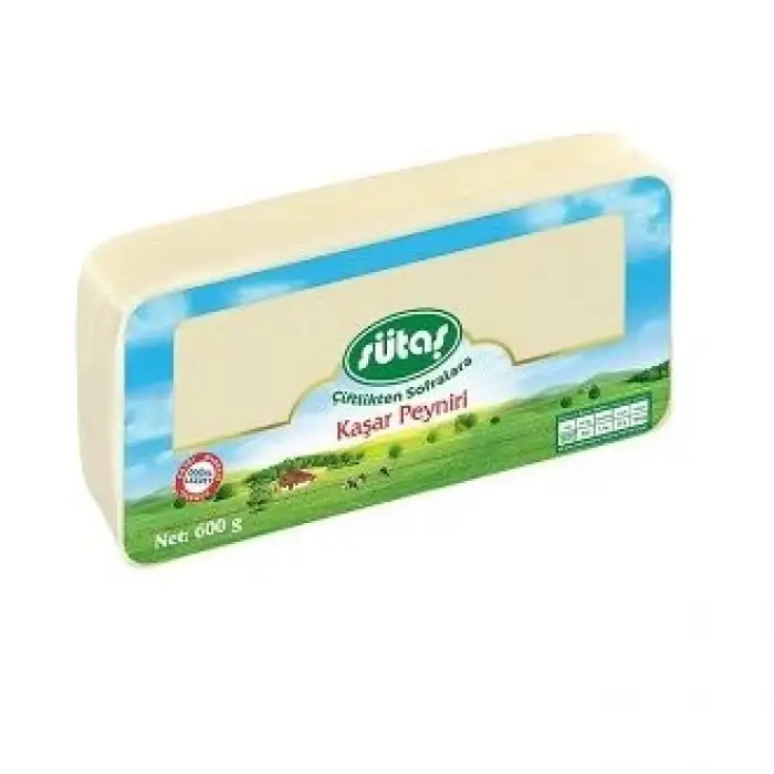 Sütaş Kaşar Peyniri 600 Gr