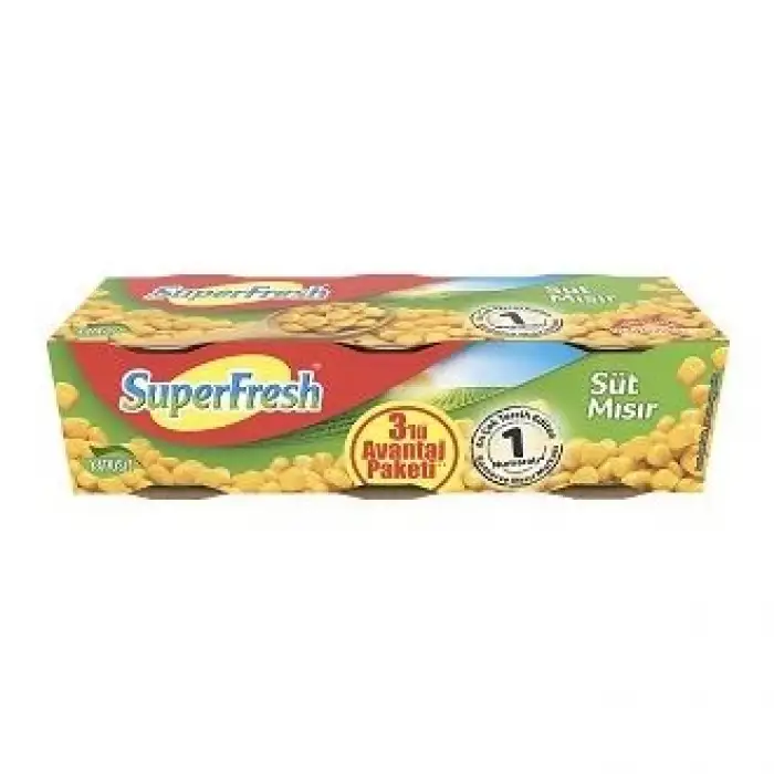 Superfresh Konserve Mısır 3X200 G